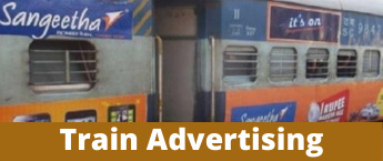 Indian Railway Advertisement , Ajni Pune AC Express Train Advertising